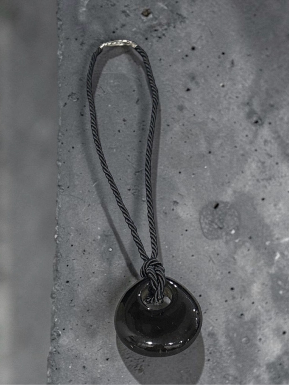 Urban Outfitters Court Resin Pendant Necklace with Twisted Cord